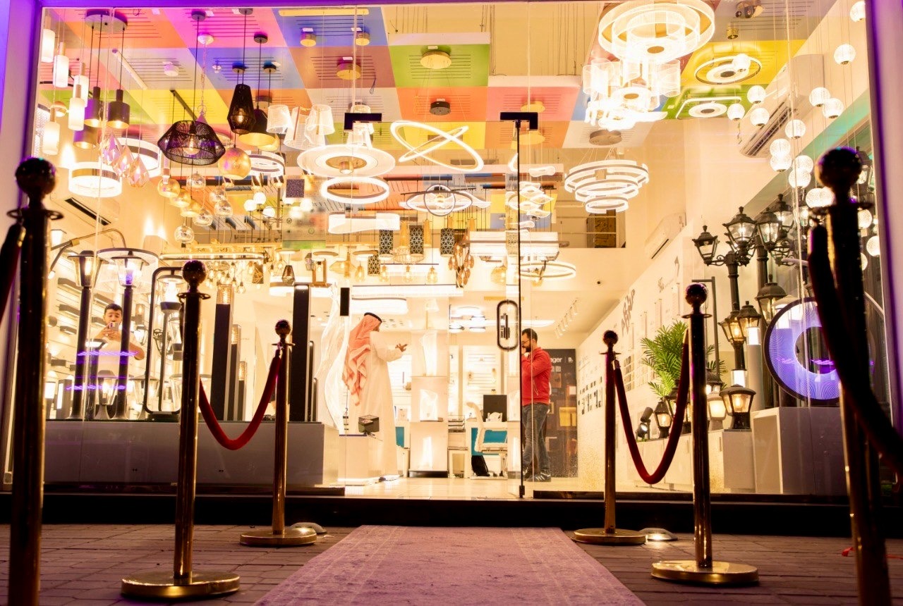 Celebrating the grand opening of a new Al Nasser showroom